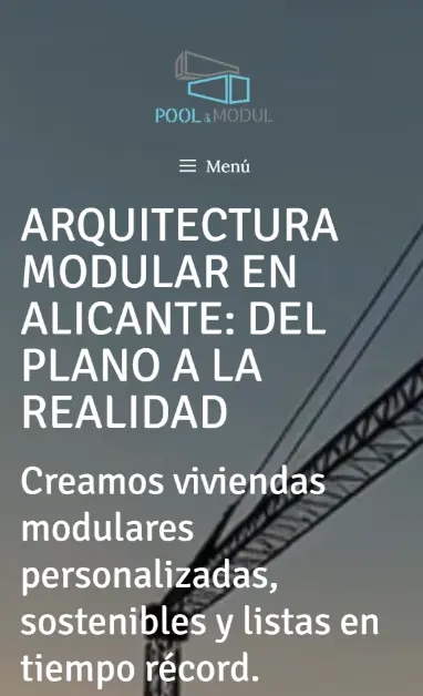 Fabricación de casas modulares — versión móvil